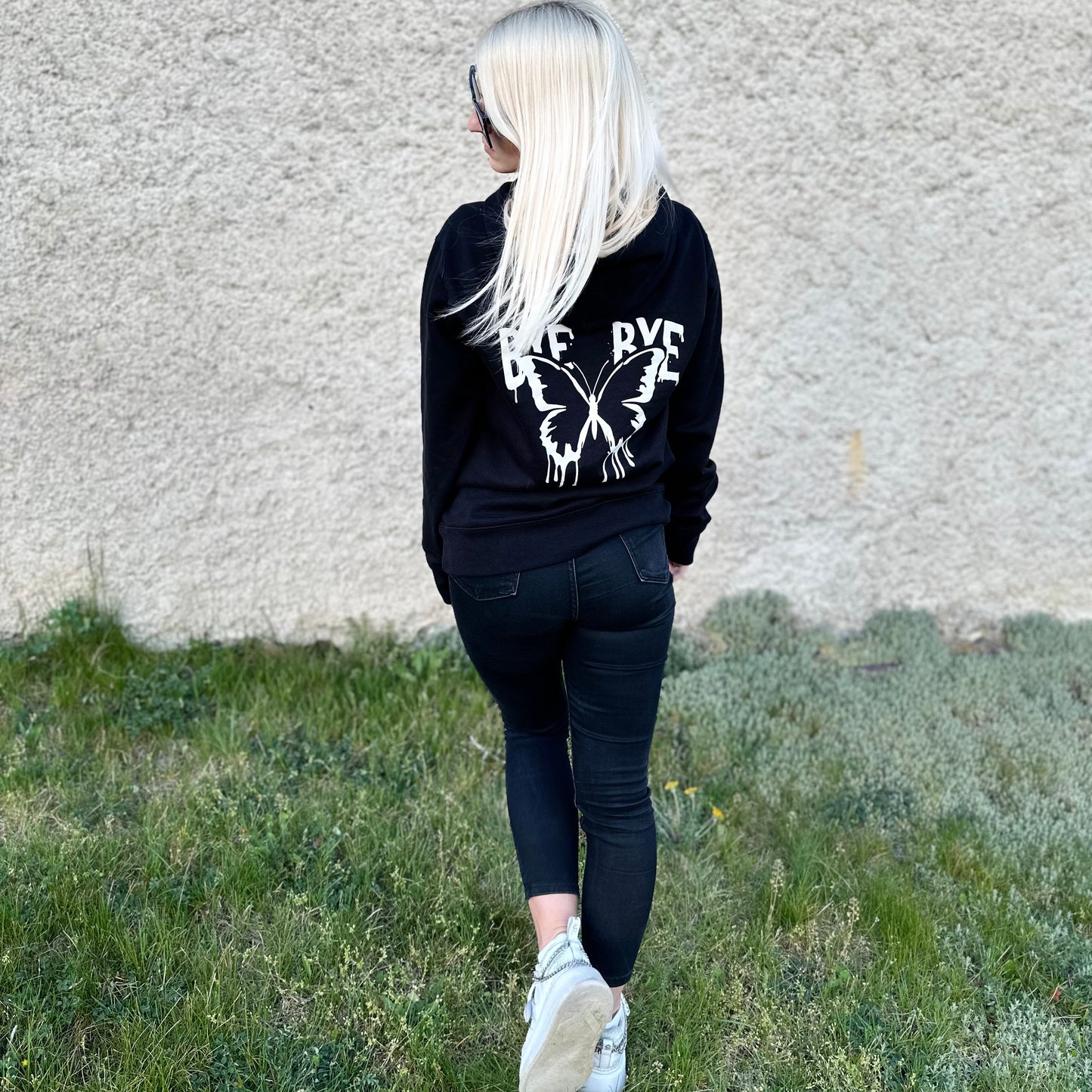 BYE BYE HOODIE BLACK